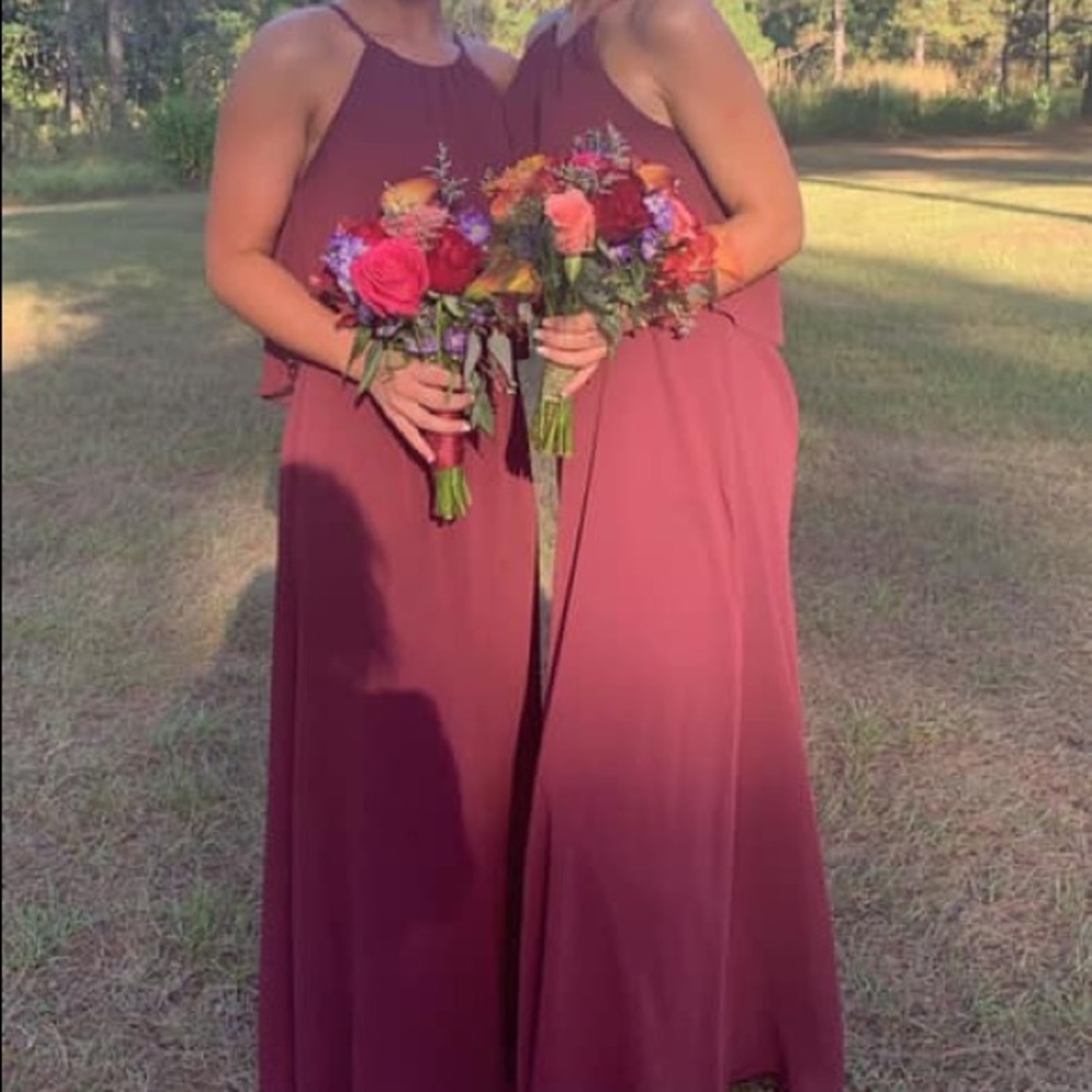 Bridesmaid maxi dress